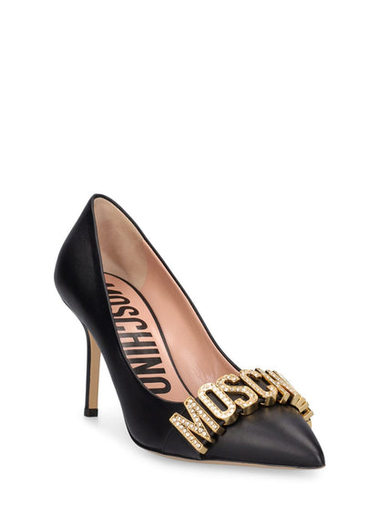 Moschino Moschino 85mm Leather high heels - Size: UK 4.5 Heels | Shop From The Mirage