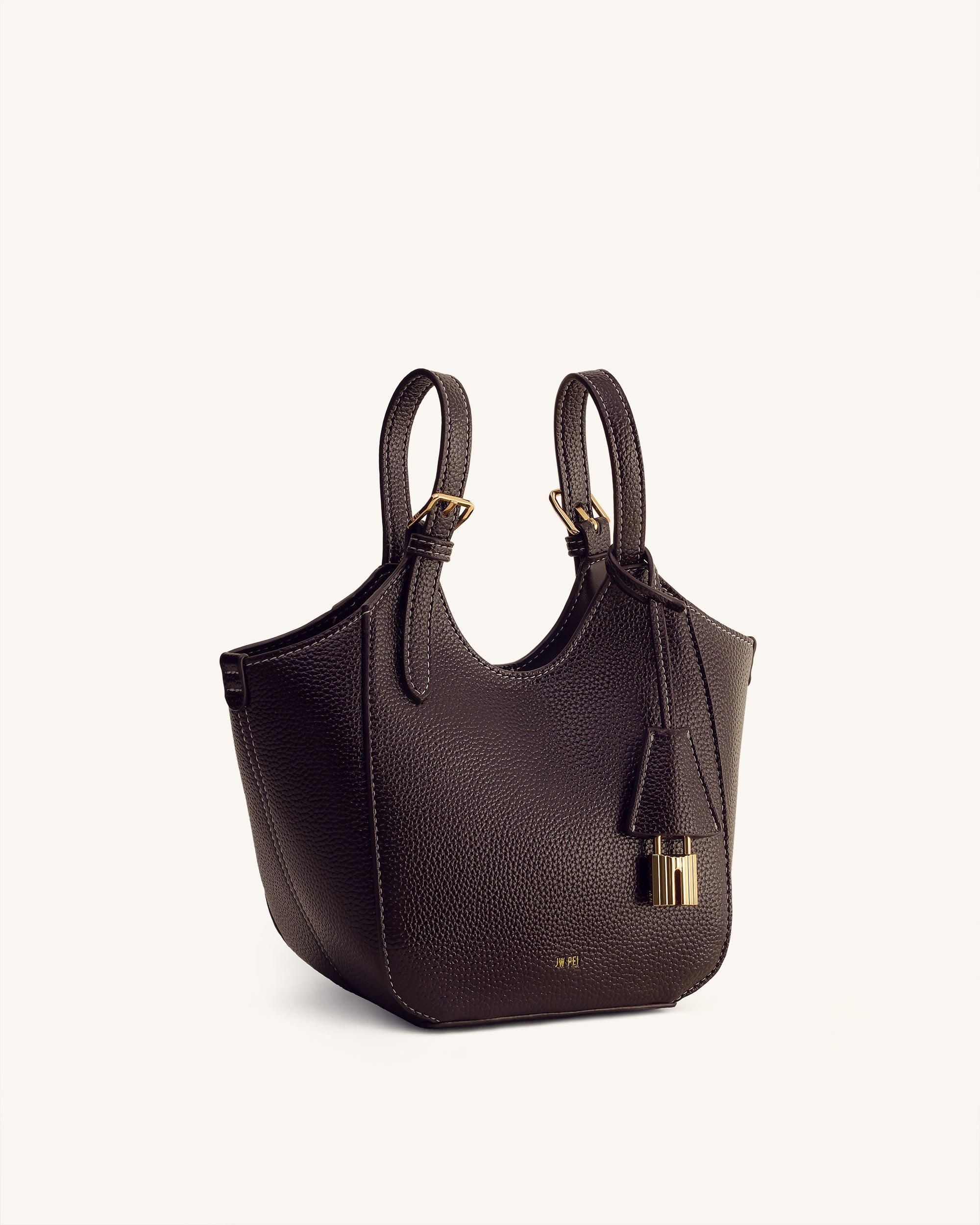 Ines Padlock Tote Bag - Yellow