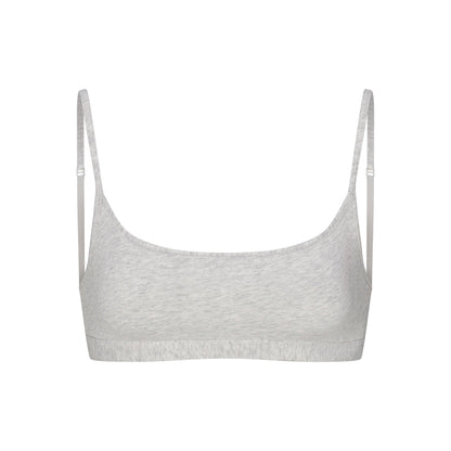 Everyday Cotton Scoop Bralette