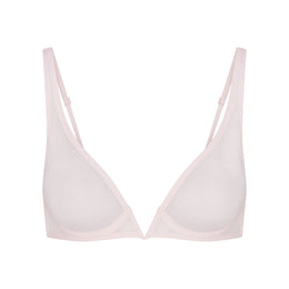 Ultra Fine Mesh Deep Plunge Bra