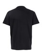 Dsquared2 Black Crewneck T-Shirt with Maxi Logo Print on the Front in Cotton Man