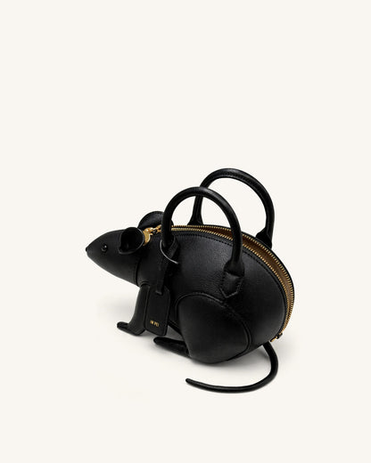 Mia Mouse Top Handle Bag - White