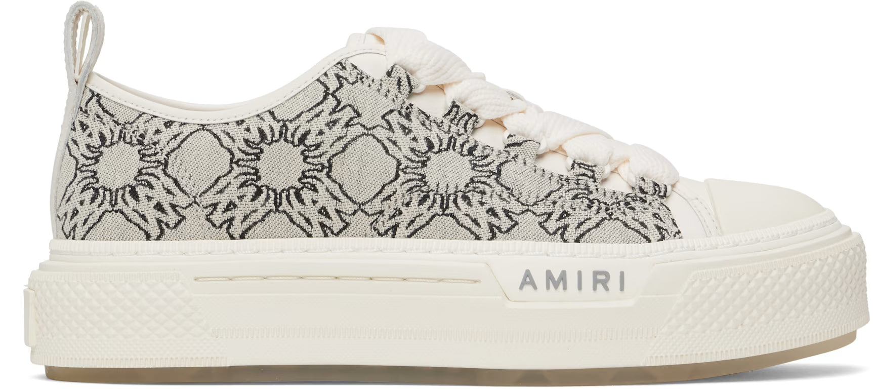Amiri Women Gray MA Quad Jacquard Court Low Sneakers