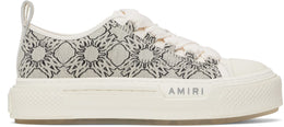 Amiri Women Gray MA Quad Jacquard Court Low Sneakers