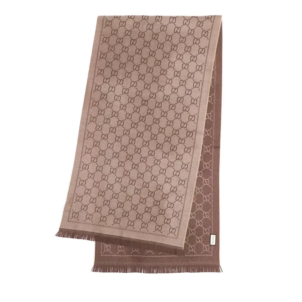 Gucci GUCCI Scarf Sten Beige Ebony - Scarf | Shop From The Mirage