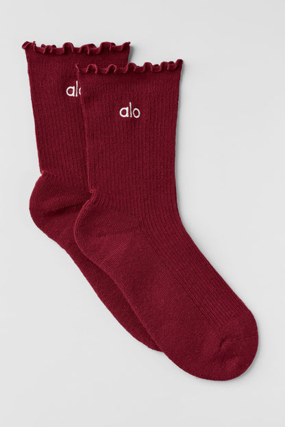 Women's Lettuce Edge Sock
