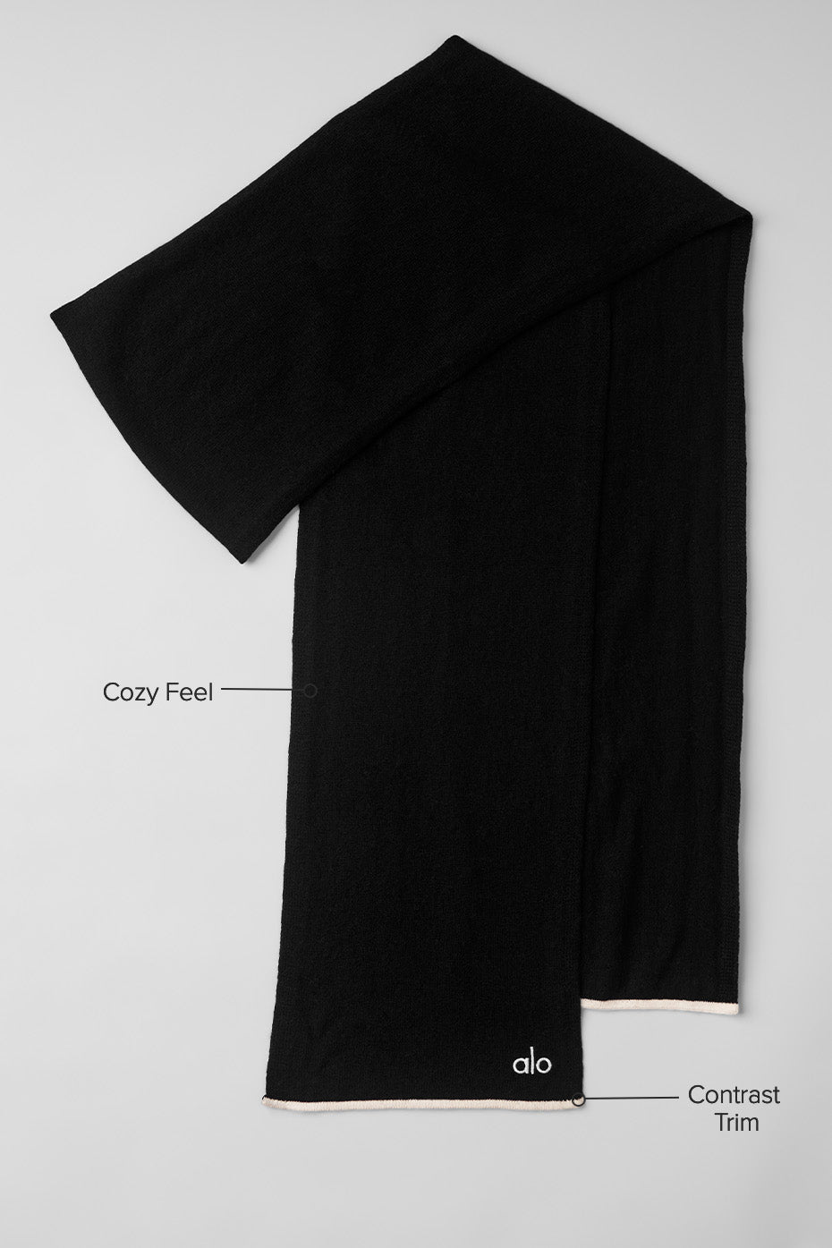 Cashmere Light Frosted Scarf