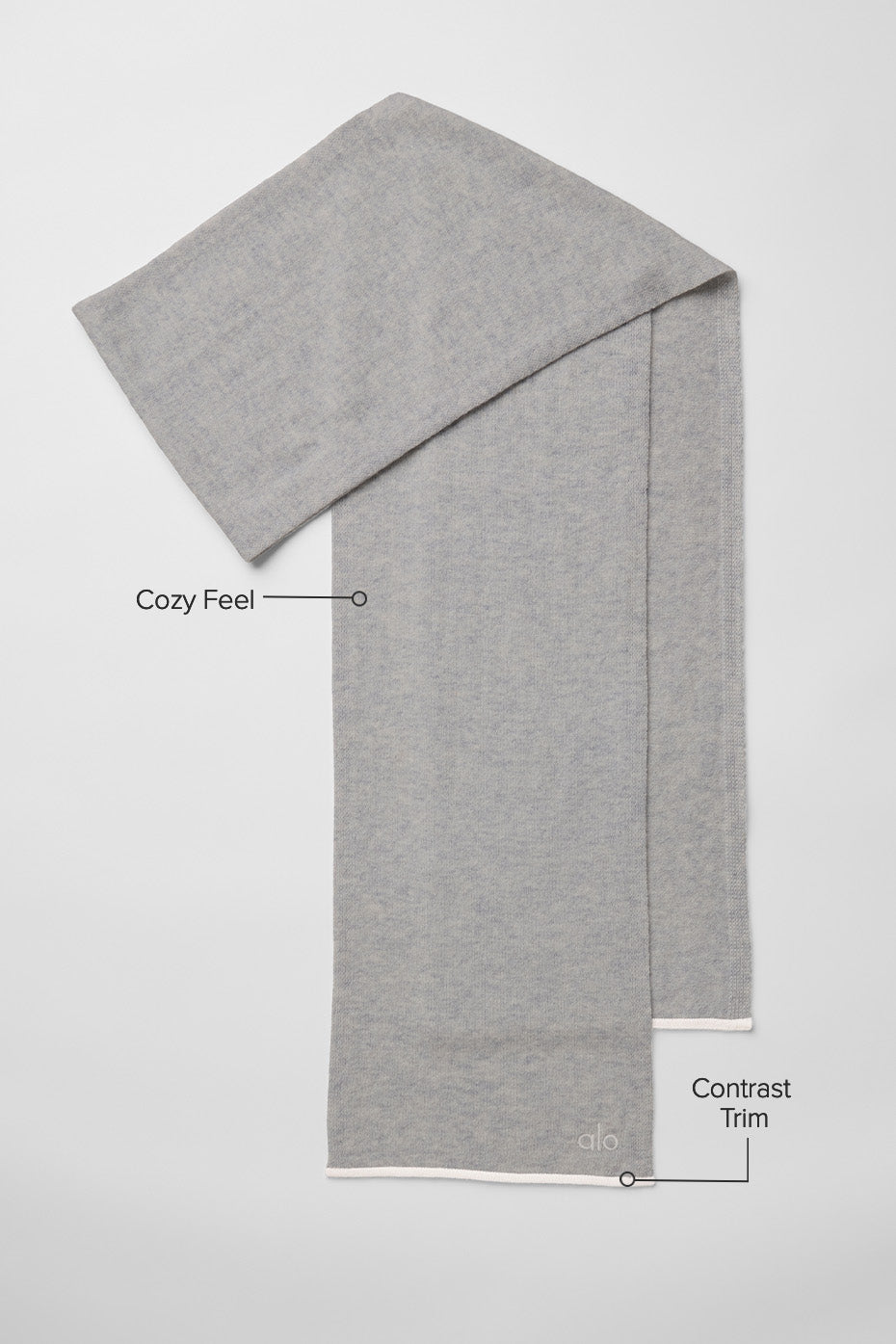 Cashmere Light Frosted Scarf