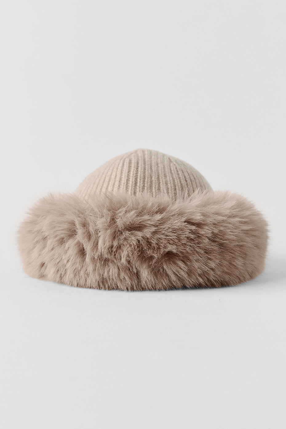 Courchevel Cashmere Faux Fur Beanie