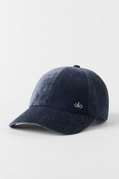 Velvet Off-Duty Cap