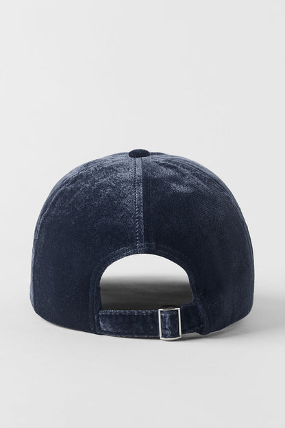 Velvet Off-Duty Cap