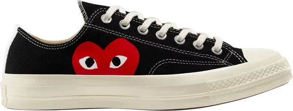 Converse x PLAY Comme des Garçons Chuck 70 'Black'