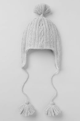 Cable Knit Winter Bliss Earflap Beanie