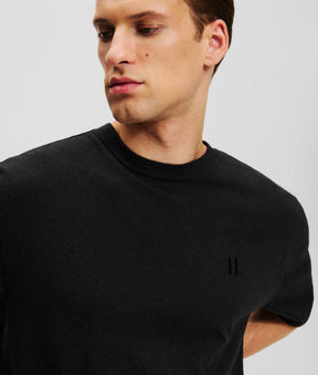 MONOGRAM WOOL-BLEND T-SHIRT