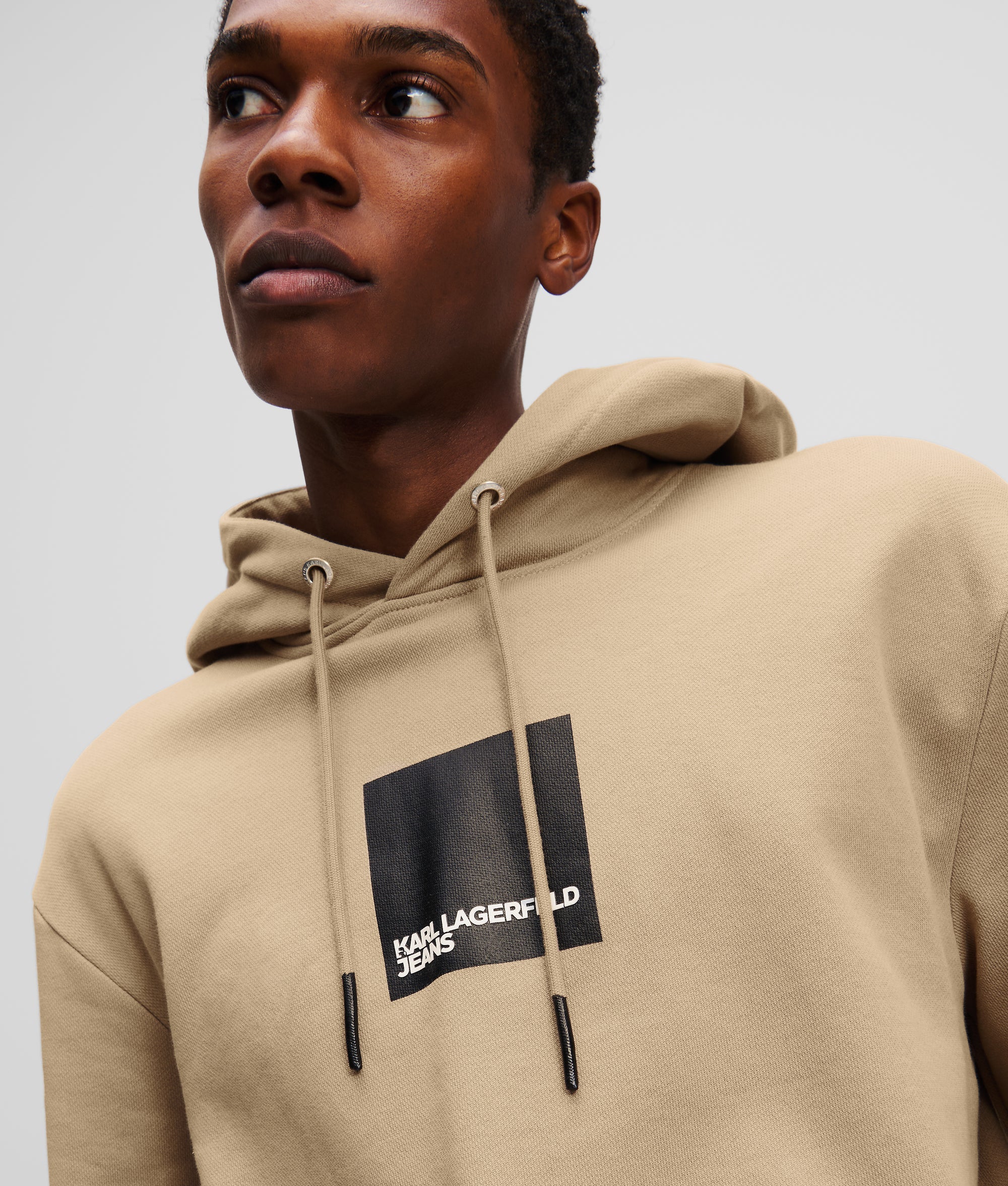 KLJ BOX LOGO HOODIE