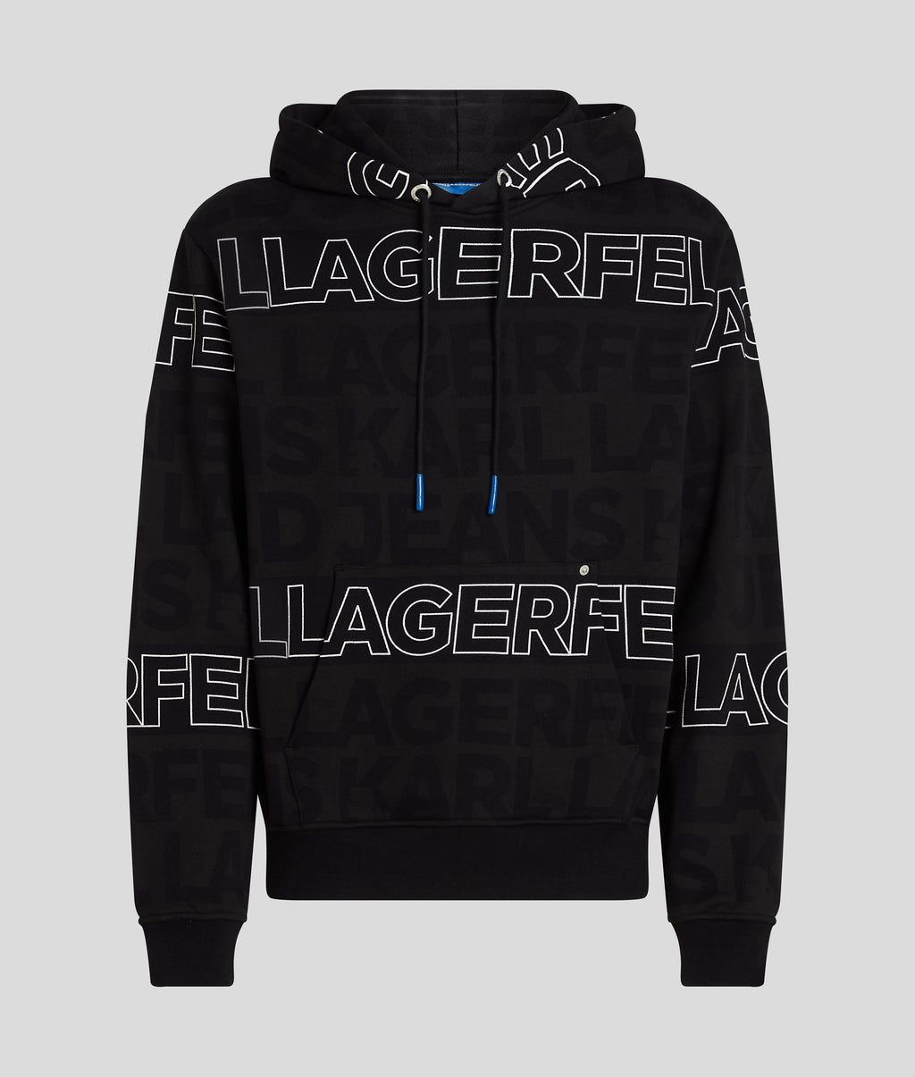 ALL-OVER LOGO HOODIE