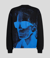 KARL PRINT GRAPHIC SWEATSHIRT