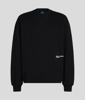 KARL PRINT GRAPHIC SWEATSHIRT