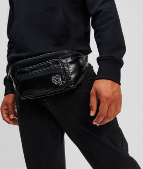 IKON PUFFY NYLON BELT BAG