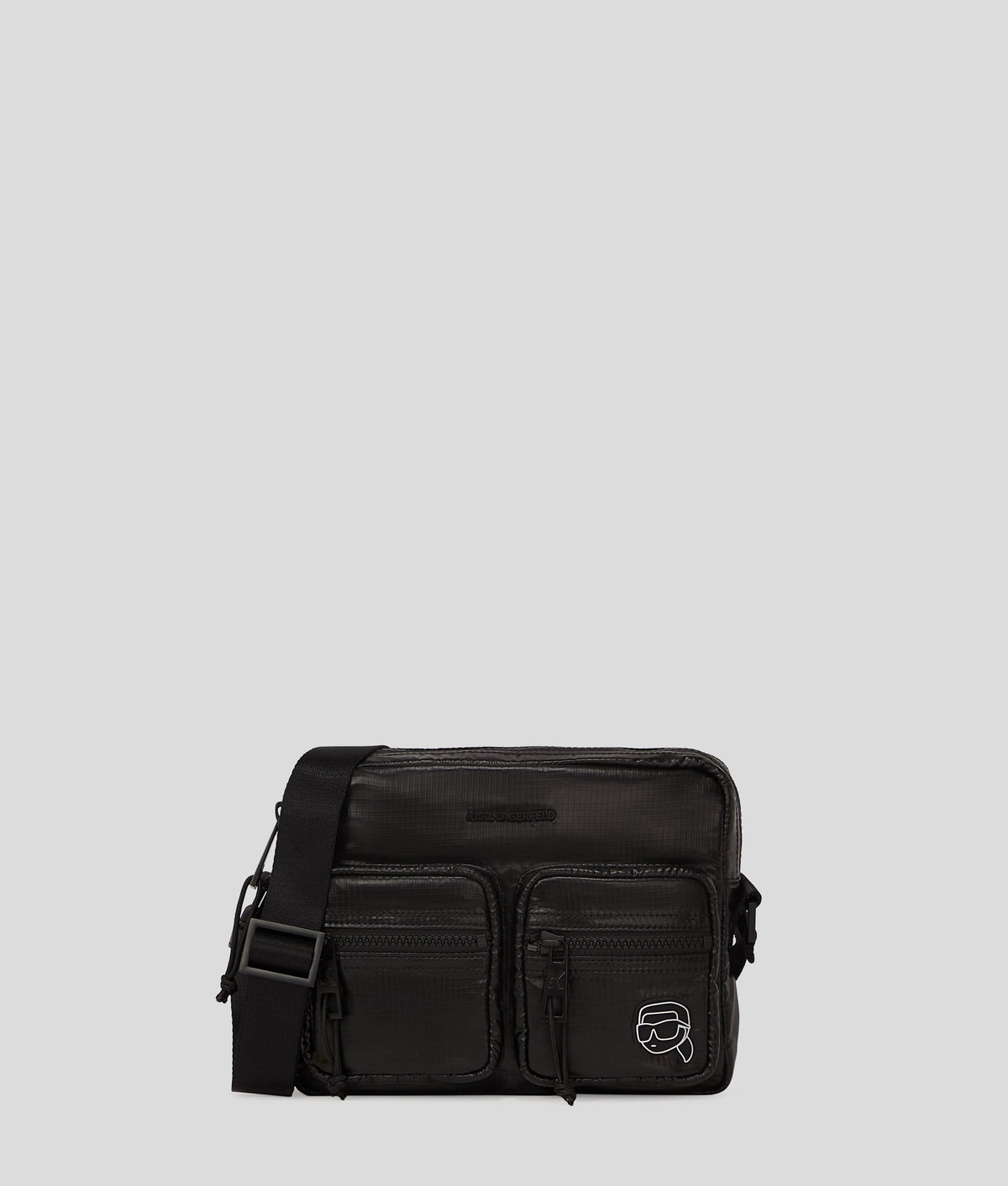 IKON PUFFY NYLON CROSSBODY BAG