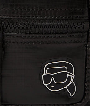 IKON PUFFY NYLON CROSSBODY BAG
