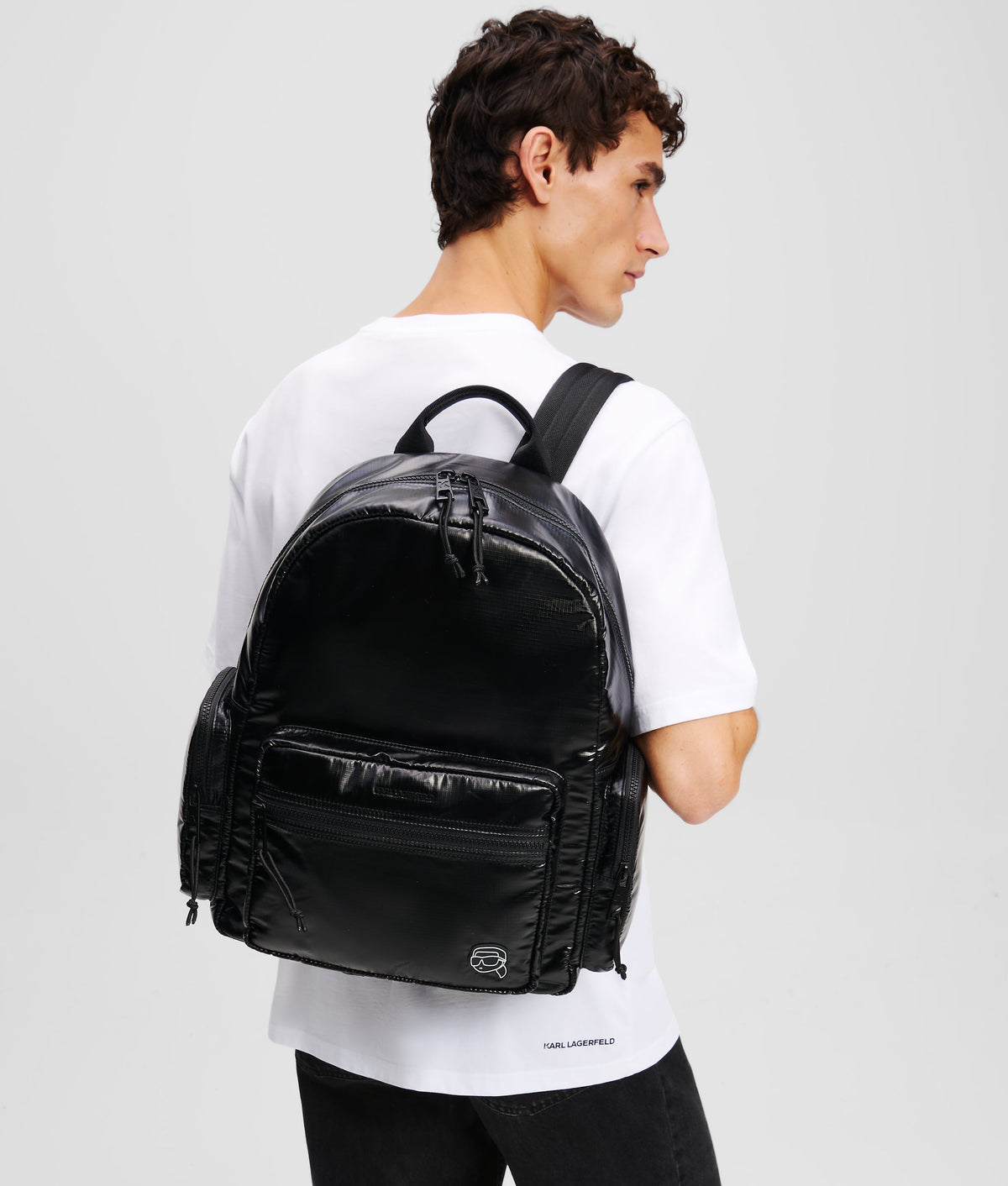 IKON PUFFY NYLON BACKPACK