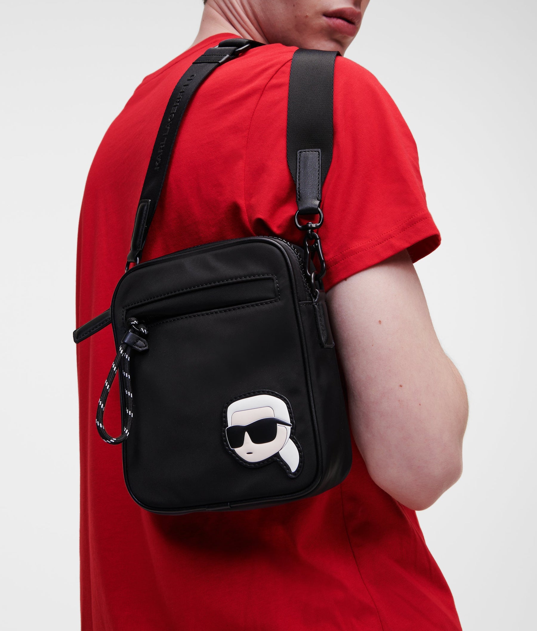 IKON NYLON CROSSBODY BAG