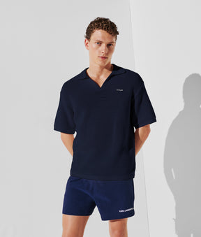 HOTEL KARL CROCHET POLO SHIRT