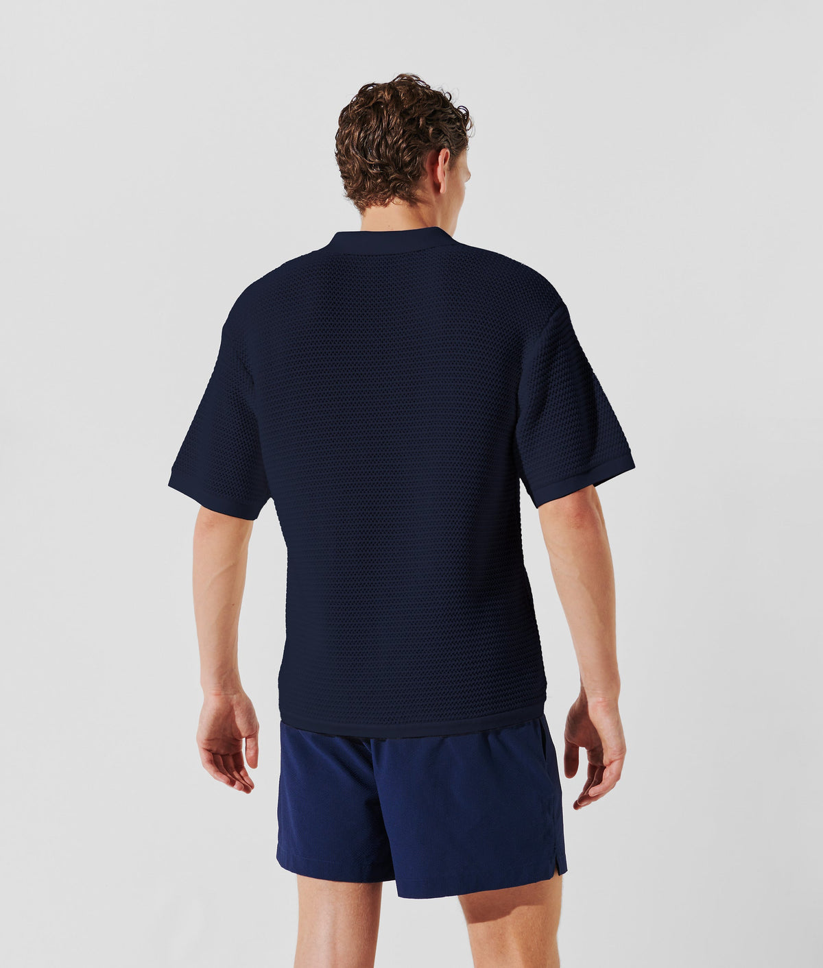 HOTEL KARL CROCHET POLO SHIRT