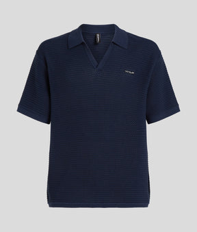 HOTEL KARL CROCHET POLO SHIRT