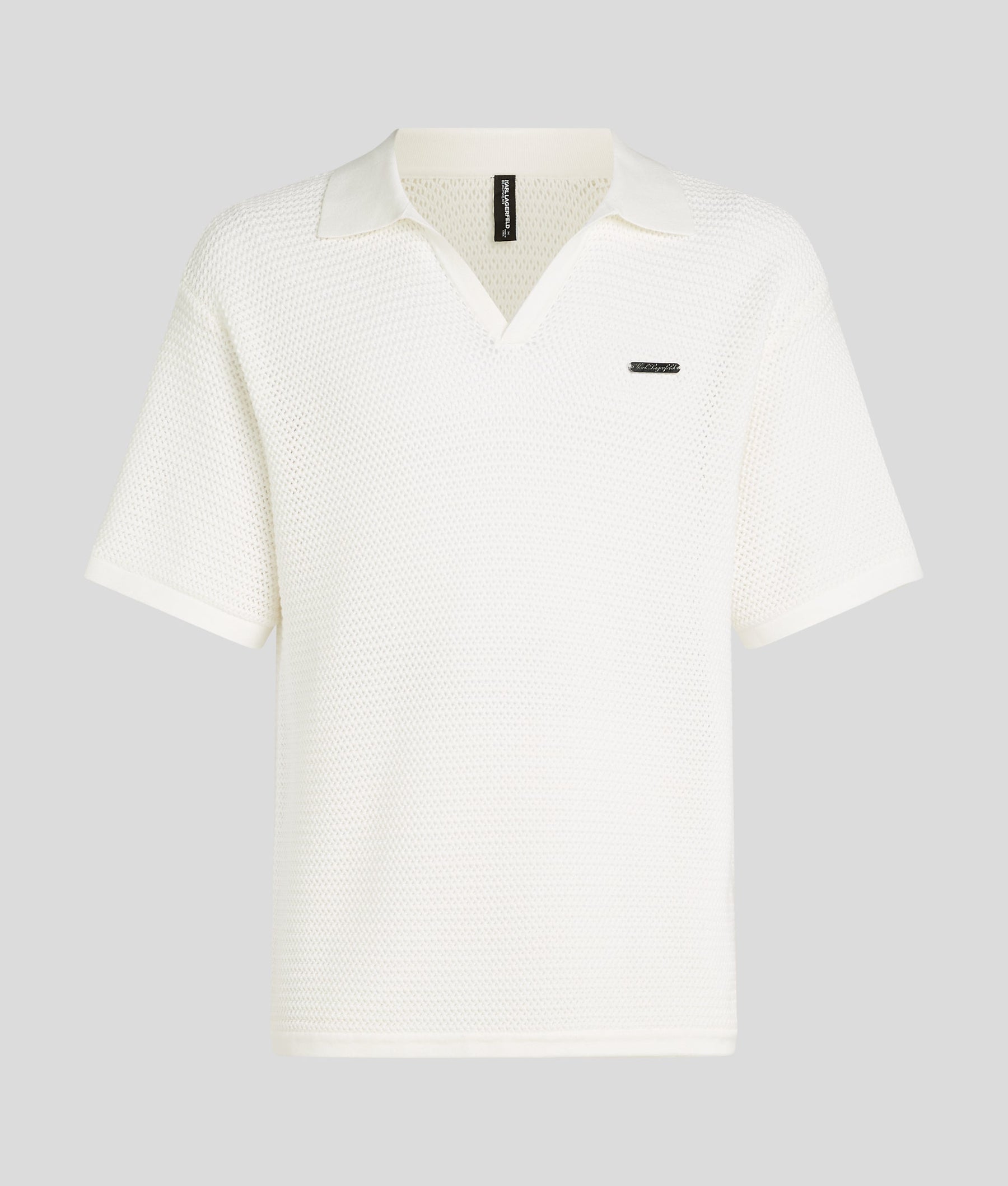 HOTEL KARL CROCHET POLO SHIRT
