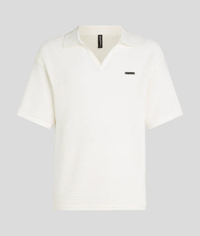 HOTEL KARL CROCHET POLO SHIRT