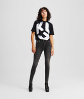 HIGH-RISE SKINNY JEANS