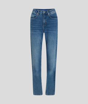 HIGH-RISE STRAIGHT JEANS