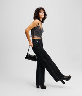 MID-RISE RELAXED JEANS