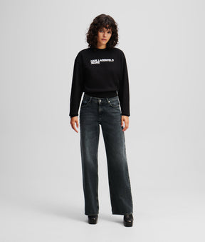 MID-RISE RELAXED JEANS