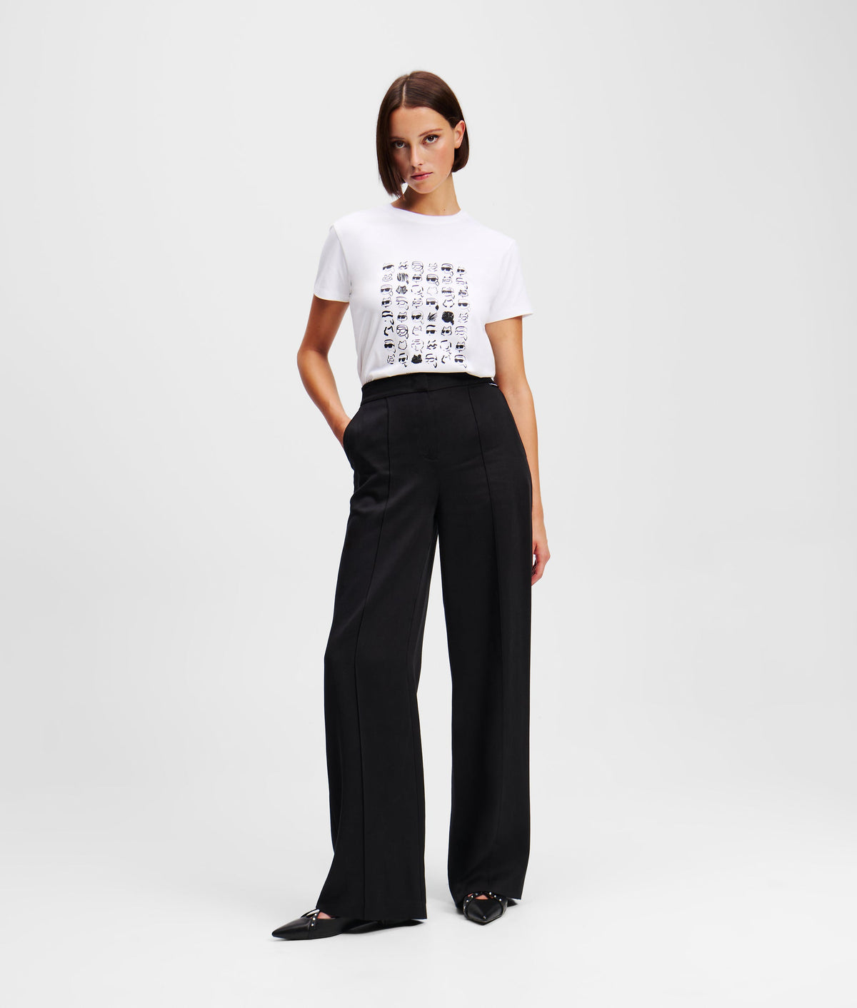 STRAIGHT-LEG TROUSERS