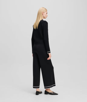 KARL ESSENTIAL KNITTED CULOTTES