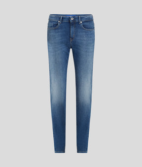 MID-RISE SLIM JEANS