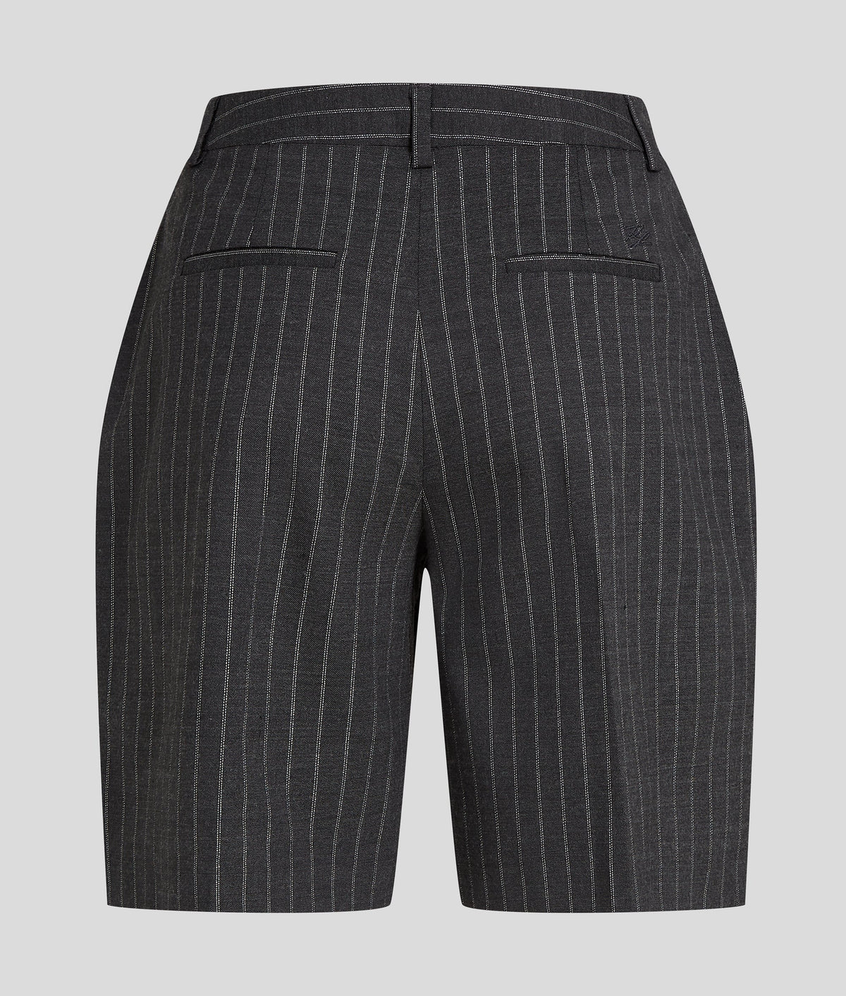 METALLIC PINSTRIPE TROUSERS