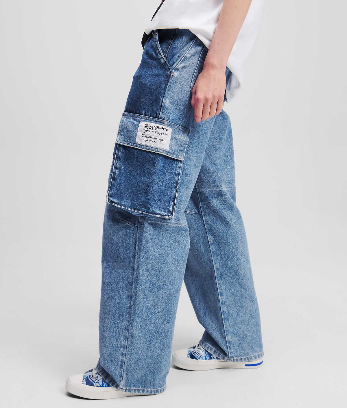 KLJ X ATELIER RESERVÉ BAGGY DENIM TROUSERS