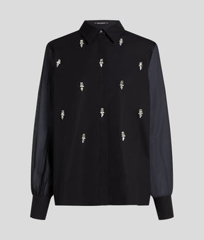 RHINESTONE BLOUSE