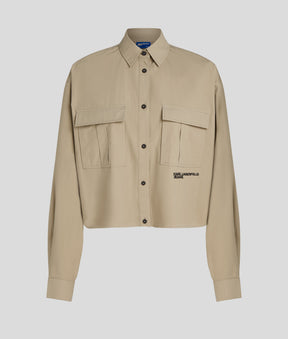 BOXY UTILITY SHIRT