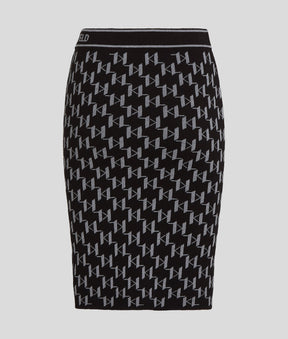 Monogram KNIT SKIRT