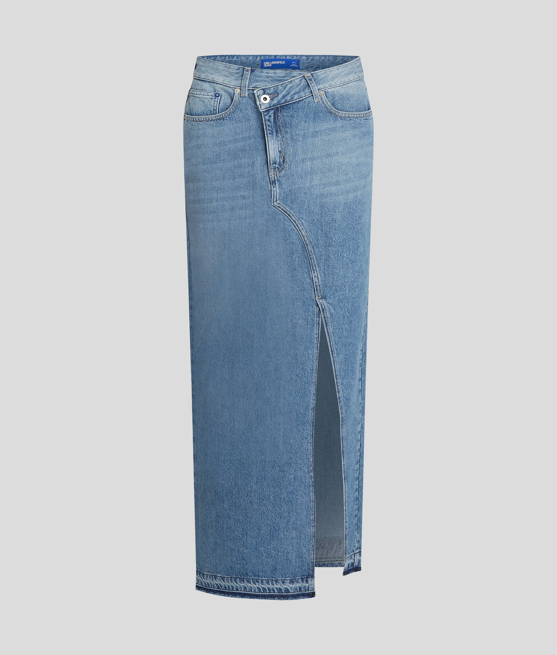 DENIM MAXI SKIRT