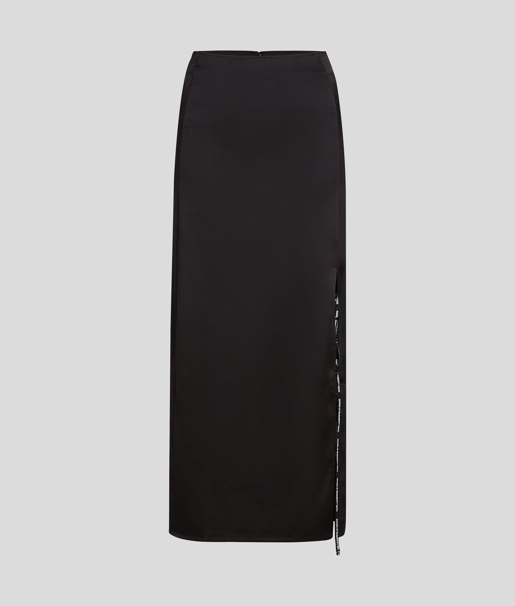 SATIN MAXI SKIRT