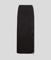 SATIN MAXI SKIRT