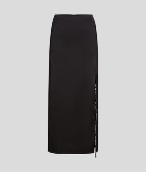 SATIN MAXI SKIRT
