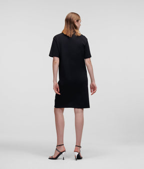 SIGNATURE HEM T-SHIRT DRESS