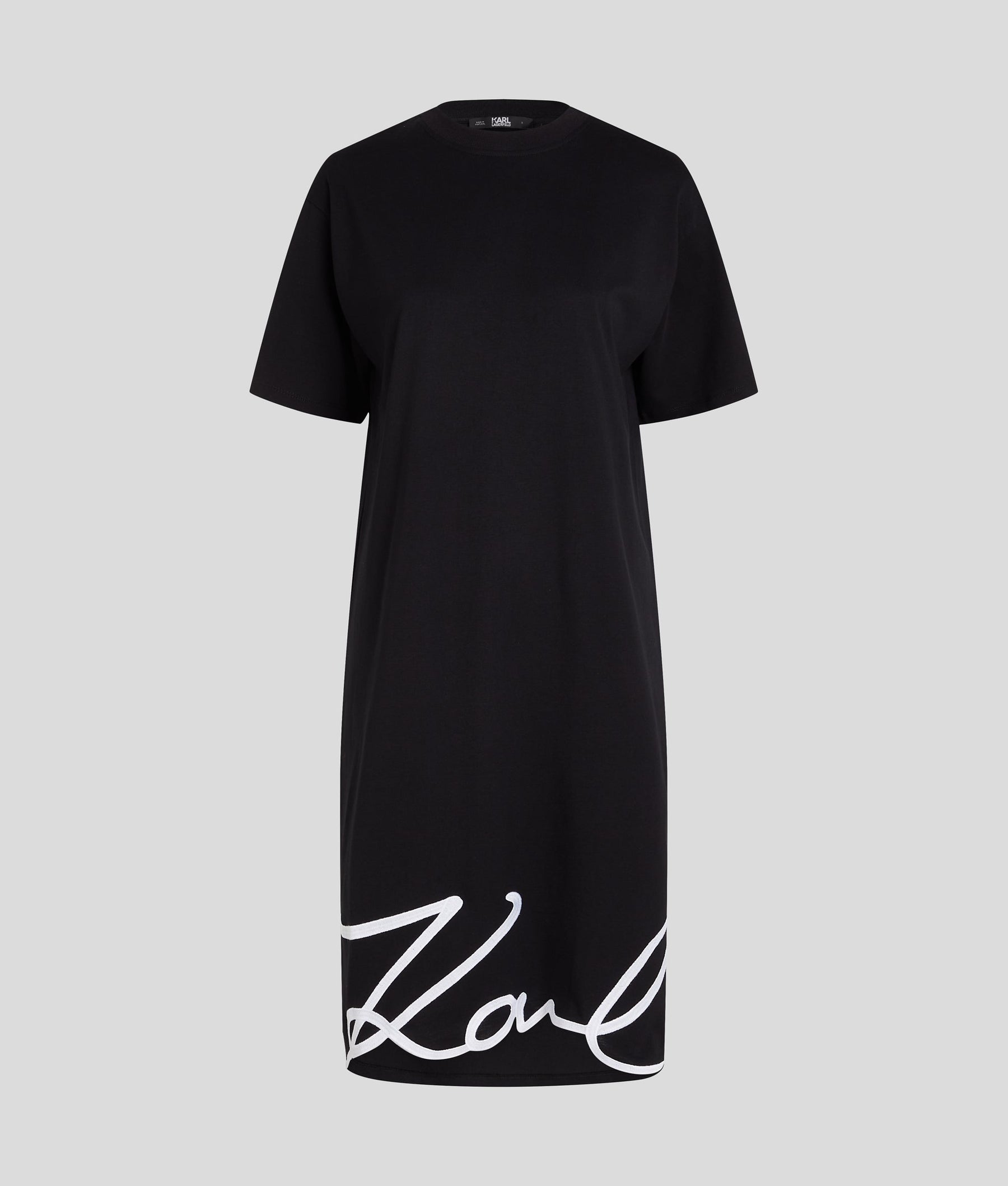 SIGNATURE HEM T-SHIRT DRESS